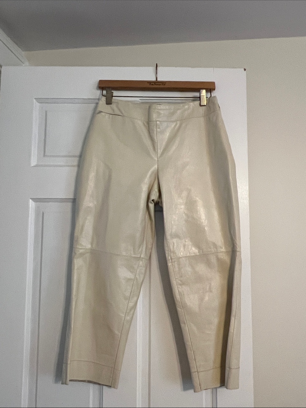 Express Leather Capris